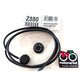 Contatto piastra baule per collegamento kit luce con impianto elettrico moto art.Z880