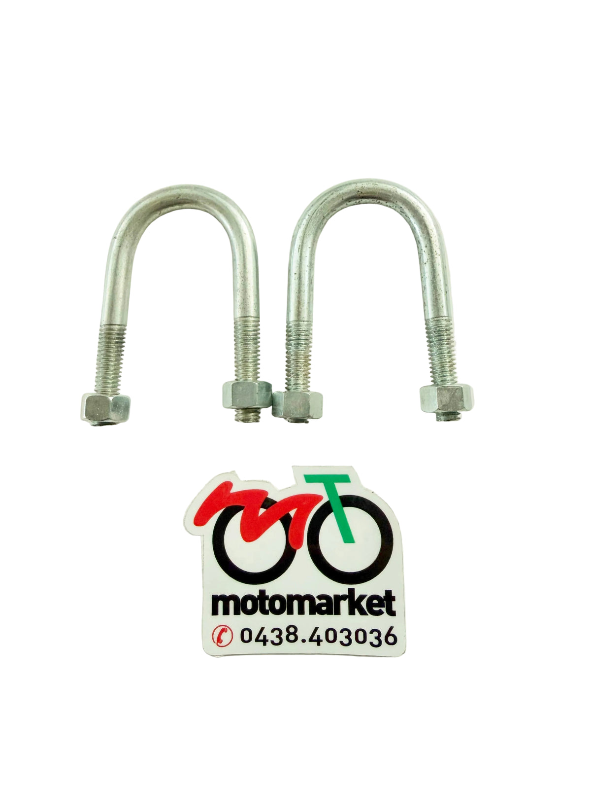 Cavallotti supporto manubrio moto epoca D.6mm