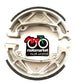 Ceppi freno posteriori Aprilia ETX-Tuareg 50-Fantic 50 Trial-Rider-Oasis D.118X24 art.AZ211