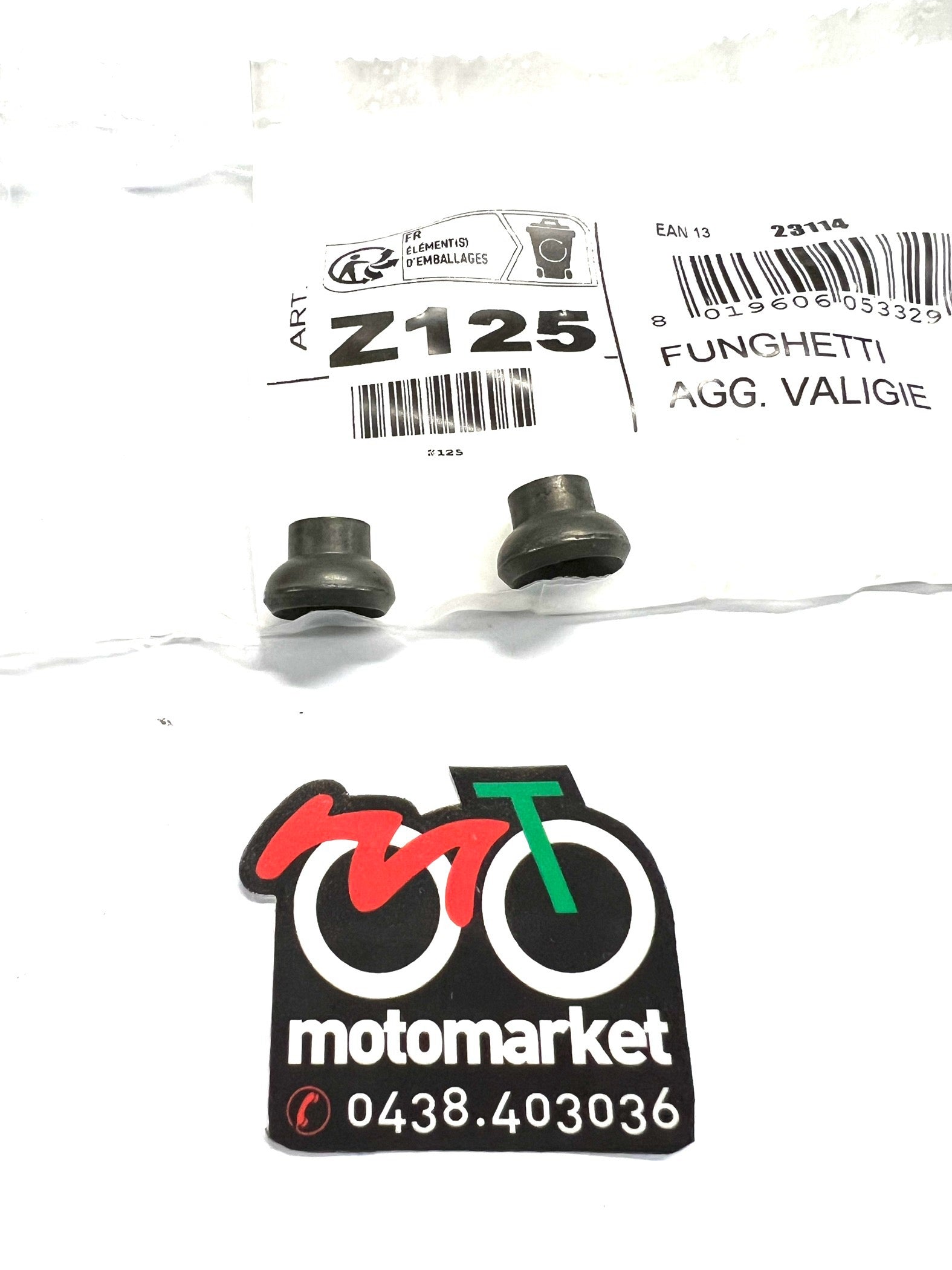 Funghetti aggancio bauletti Givi art. Z125