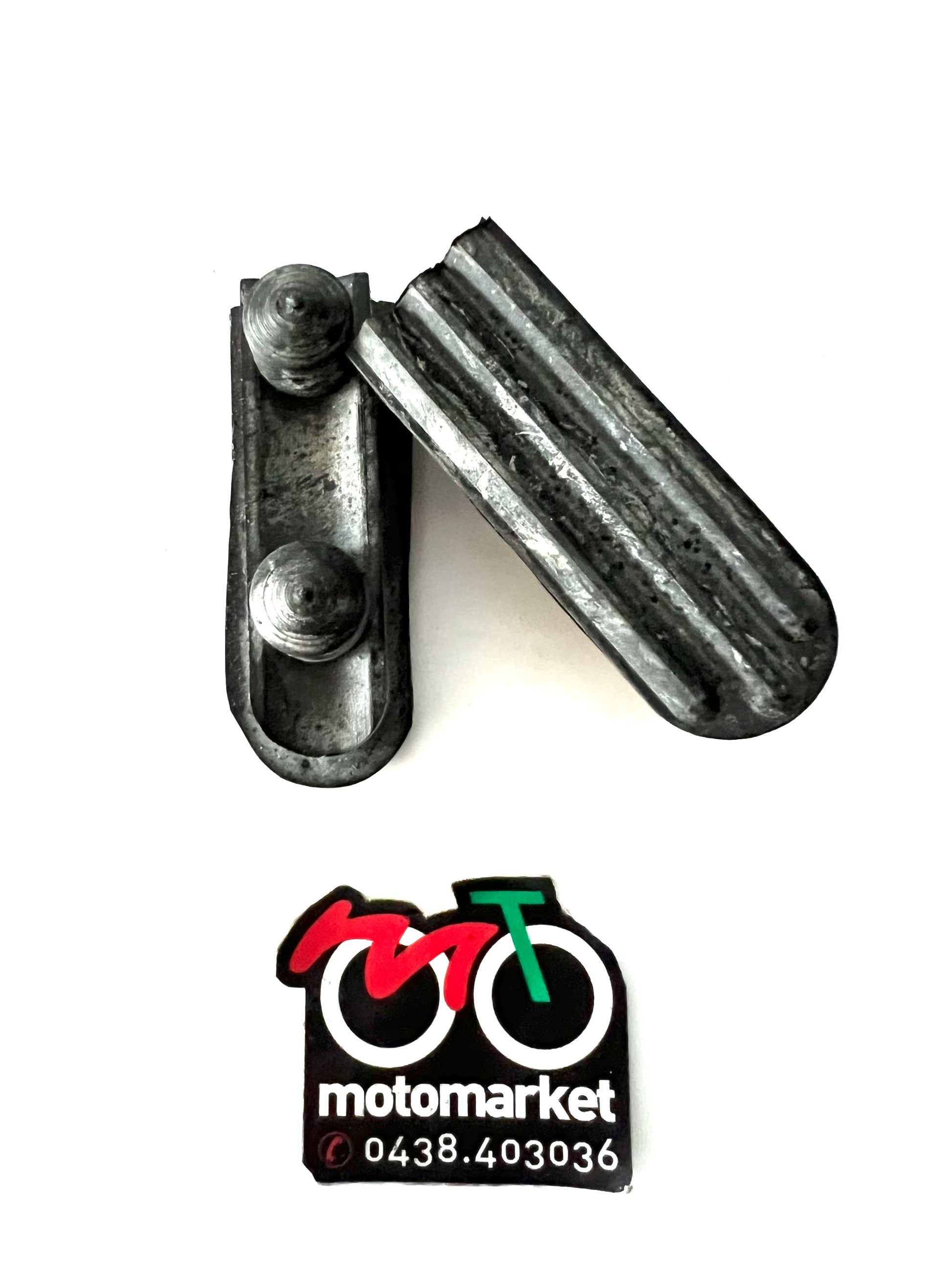 Gomme poggiapiedi Larm moto enduro-cross d'epoca art.888651