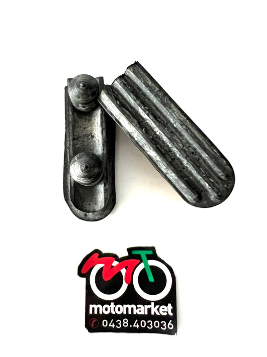 Gomme poggiapiedi Larm moto enduro-cross d'epoca art.888651
