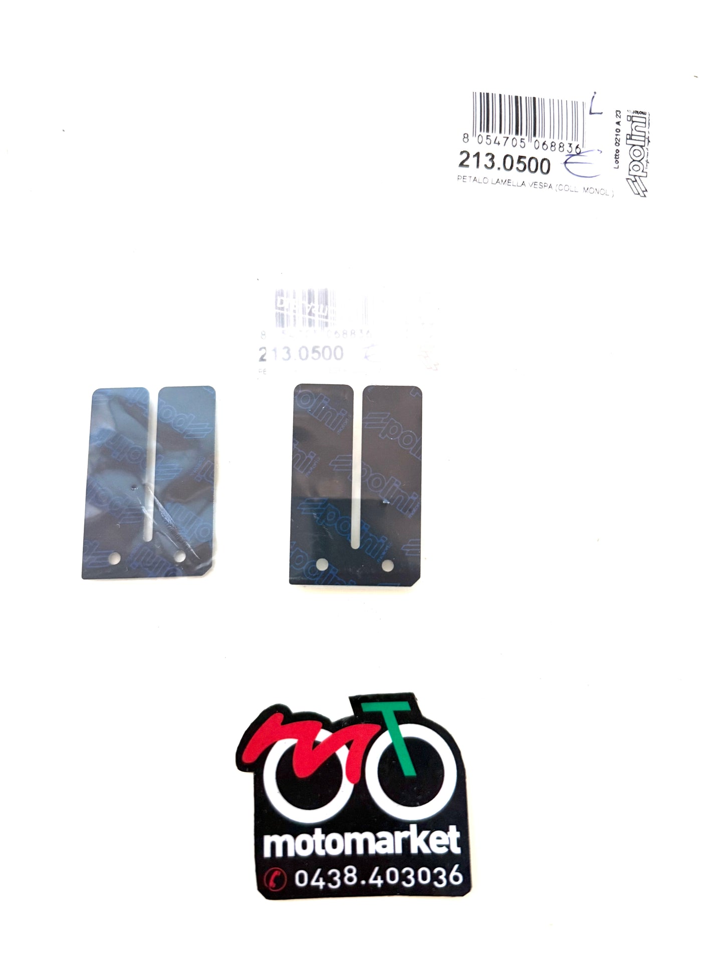 Lamelle per monolamellare Polini Vespa art.2130500