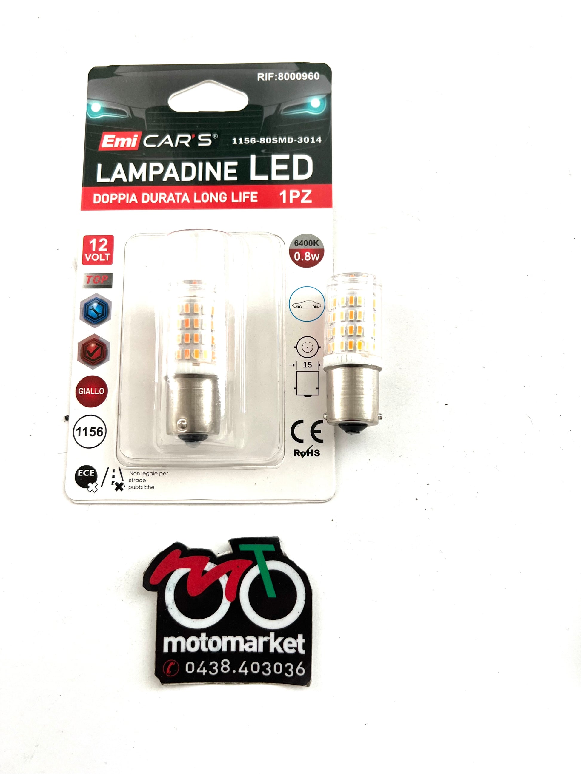 Lampadine 12V led giallo