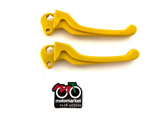 Leve in plastica gialle Vespa PX 125-150-200cc