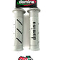 Manopole forate Domino grigio-nero L.125mm art.A25041