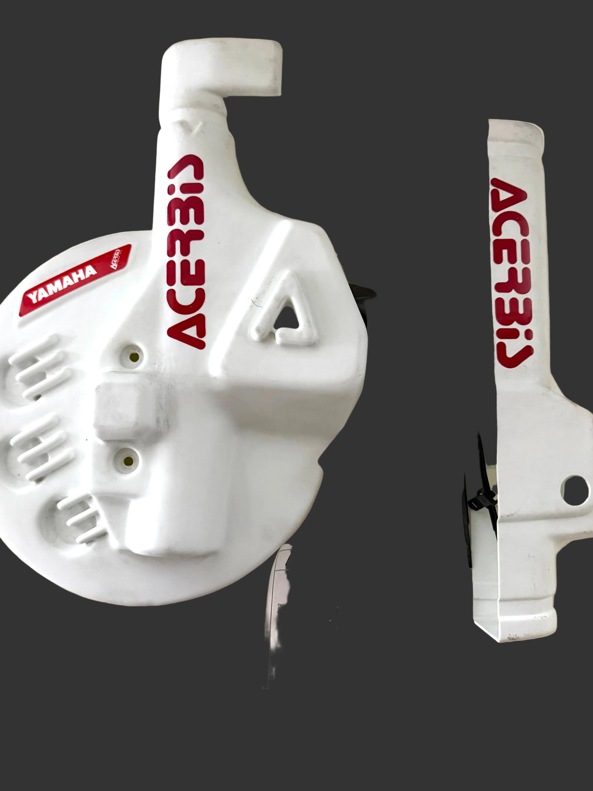 Copridisco freno Acerbis bianco Yamaha XT600 Tenere’ 1985/86 art.5133