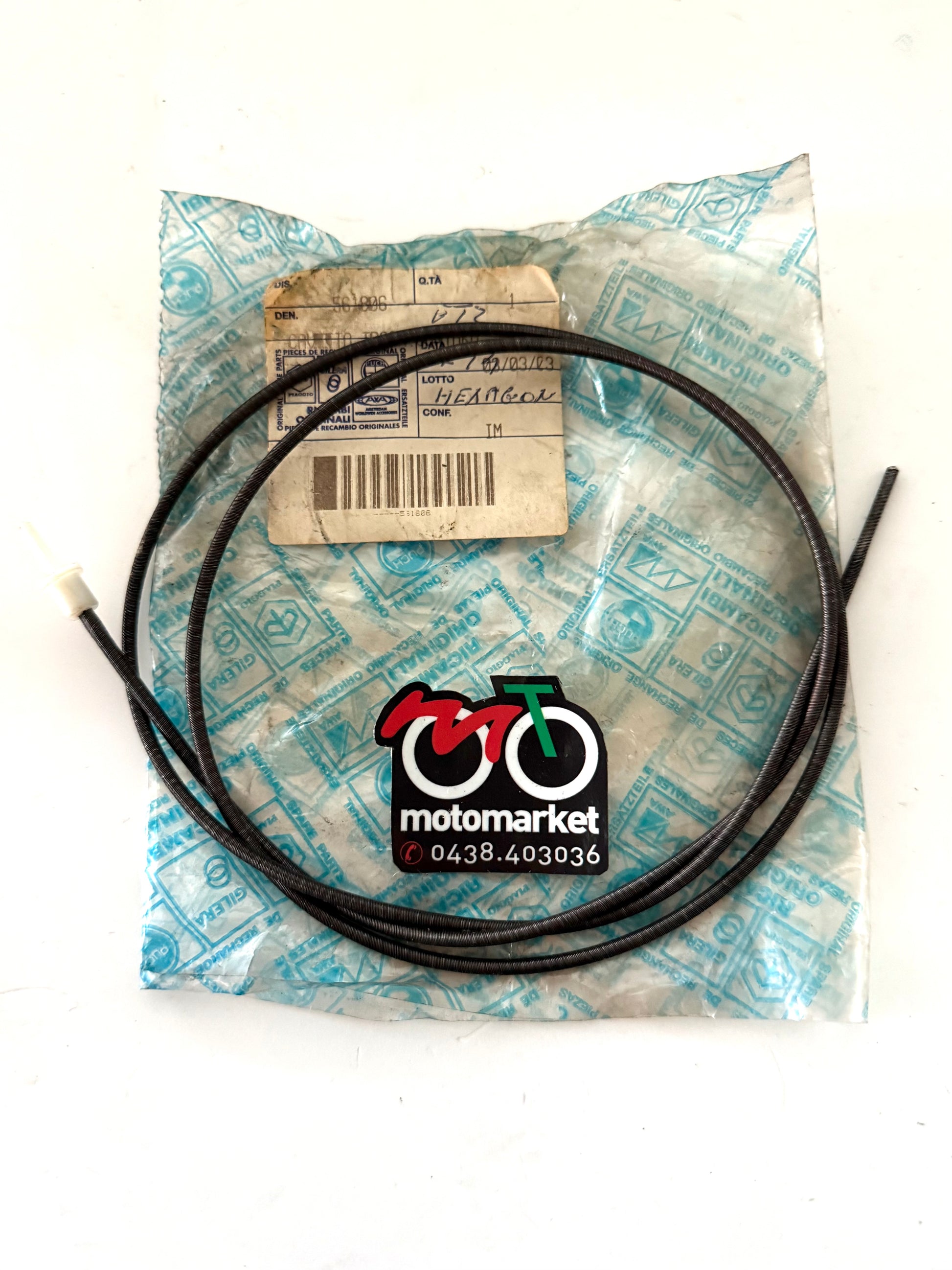 Corda contachilometri interna Vespa ET2 50-Vespa ET4 50-125-150-Hexagon 125-250 art.561806