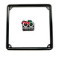 Cornice targa nera moto epoca D.170X170 art.3277N