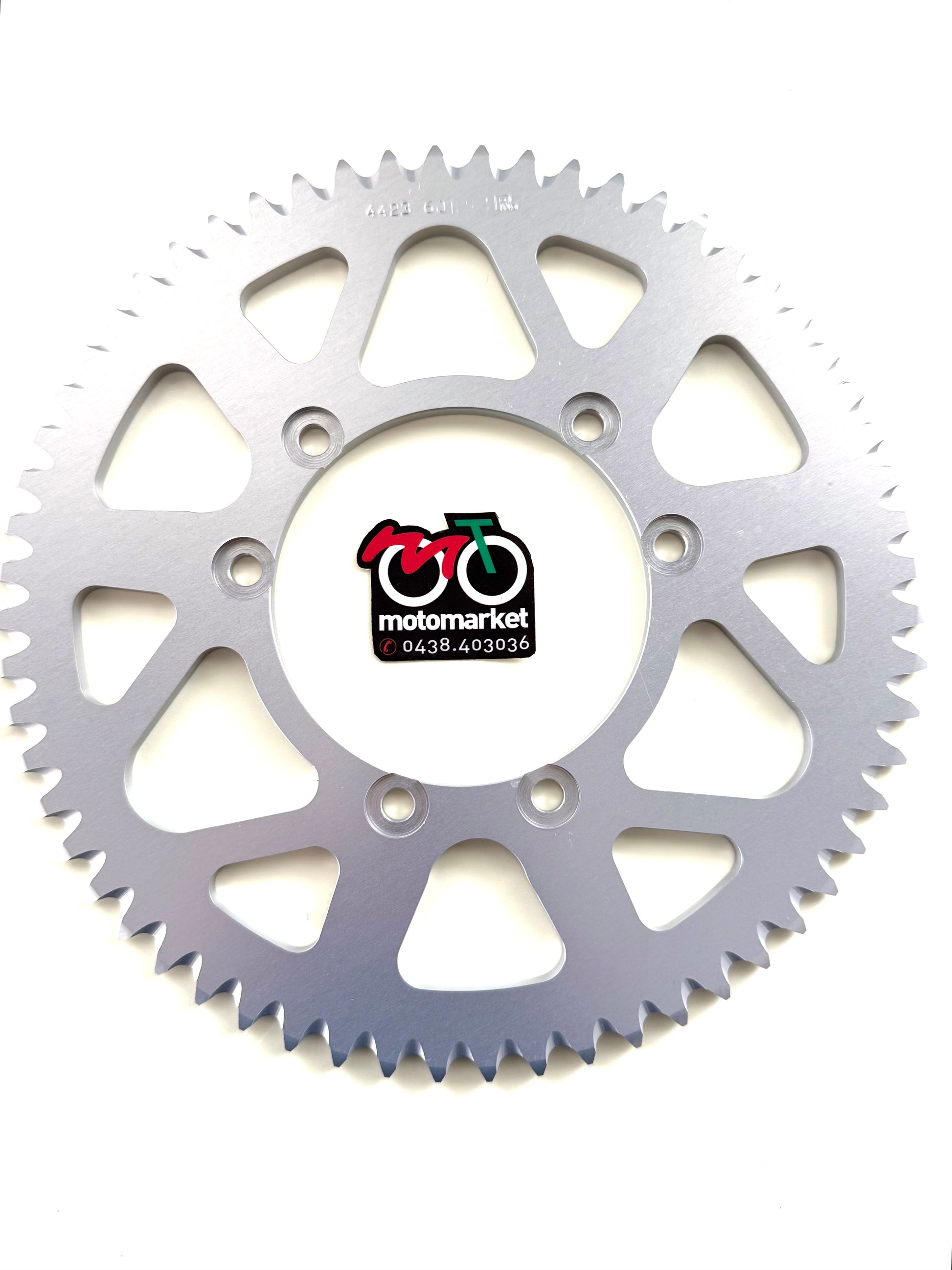 Corona Beta 50-Fantic 50 Caballero motard-enduro in ergal passo 420 foro da 100 art.4423-60