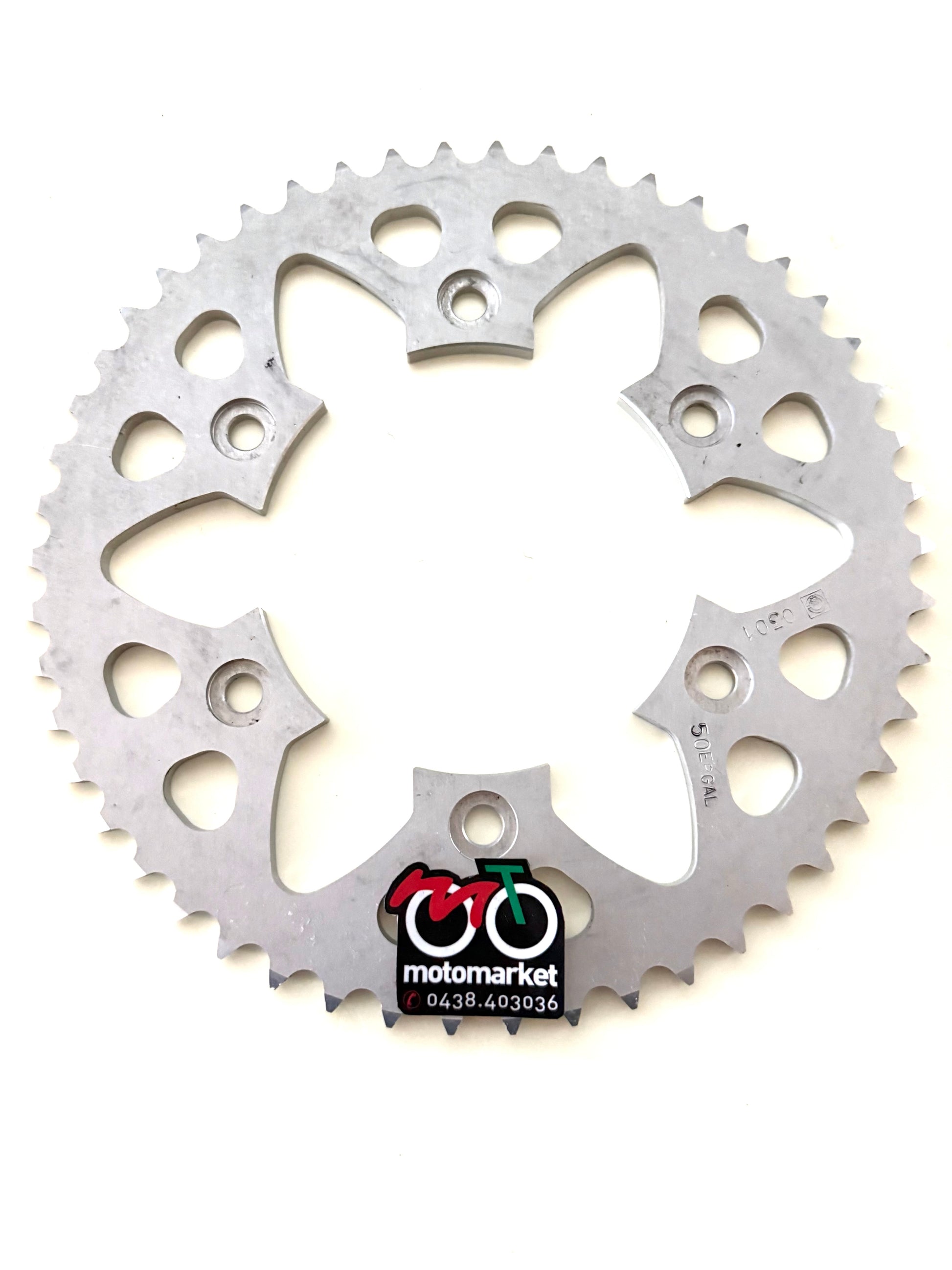 Corona Honda XR250-600-650 in ergal foro 125mm art.301-50