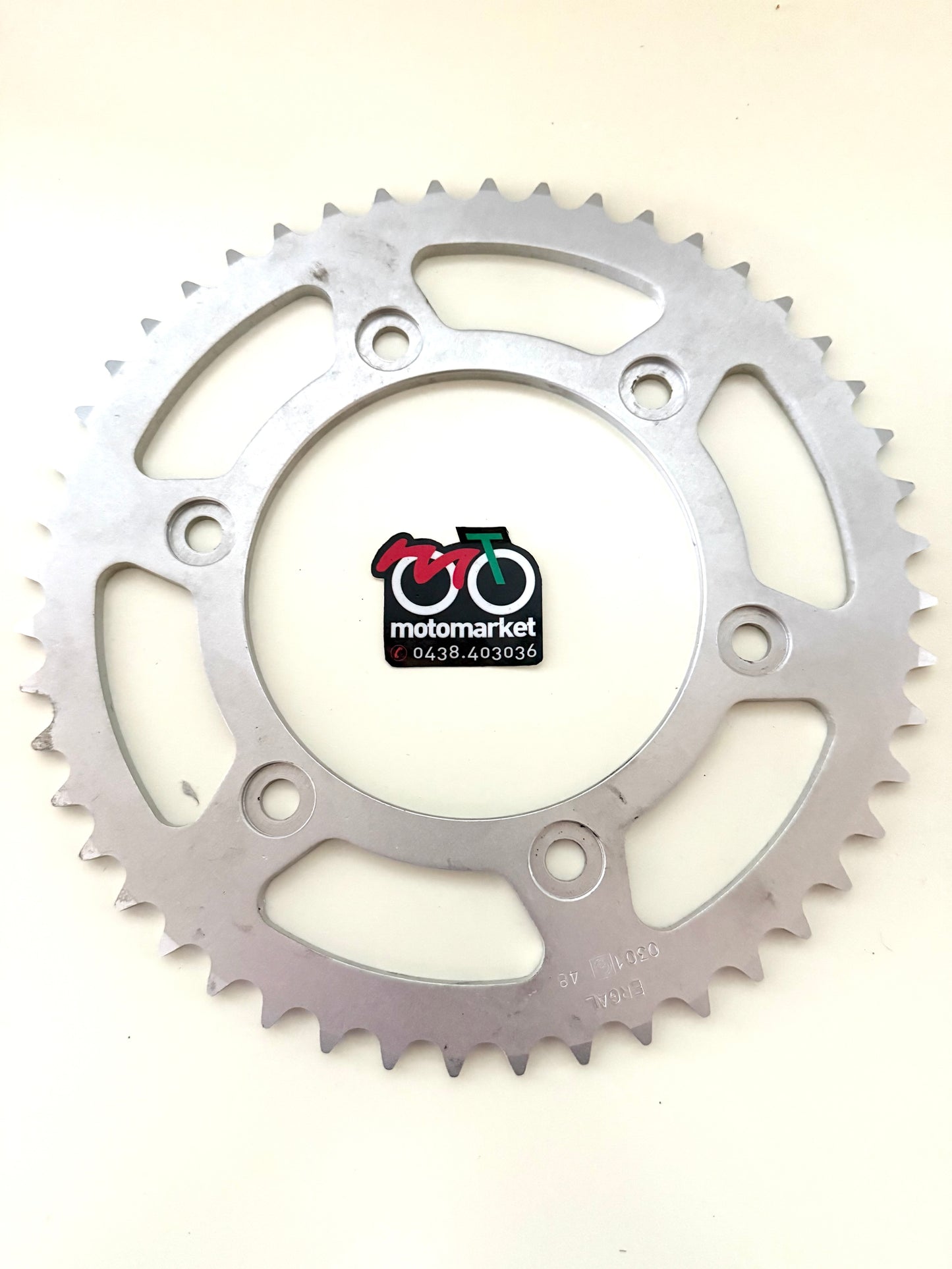 Corona Honda XR250-600-650 in ergal foro 125mm art.301-48