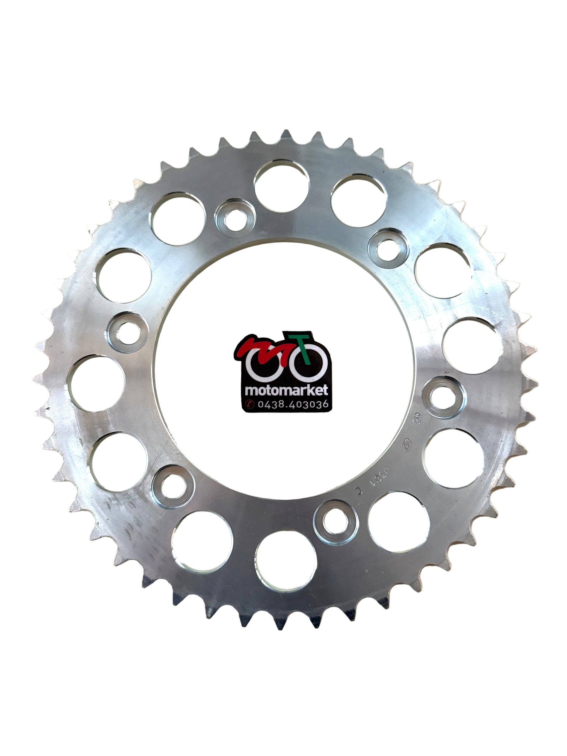 Corona Honda XR250-600-650 in ferro foro 125mm art.301-46