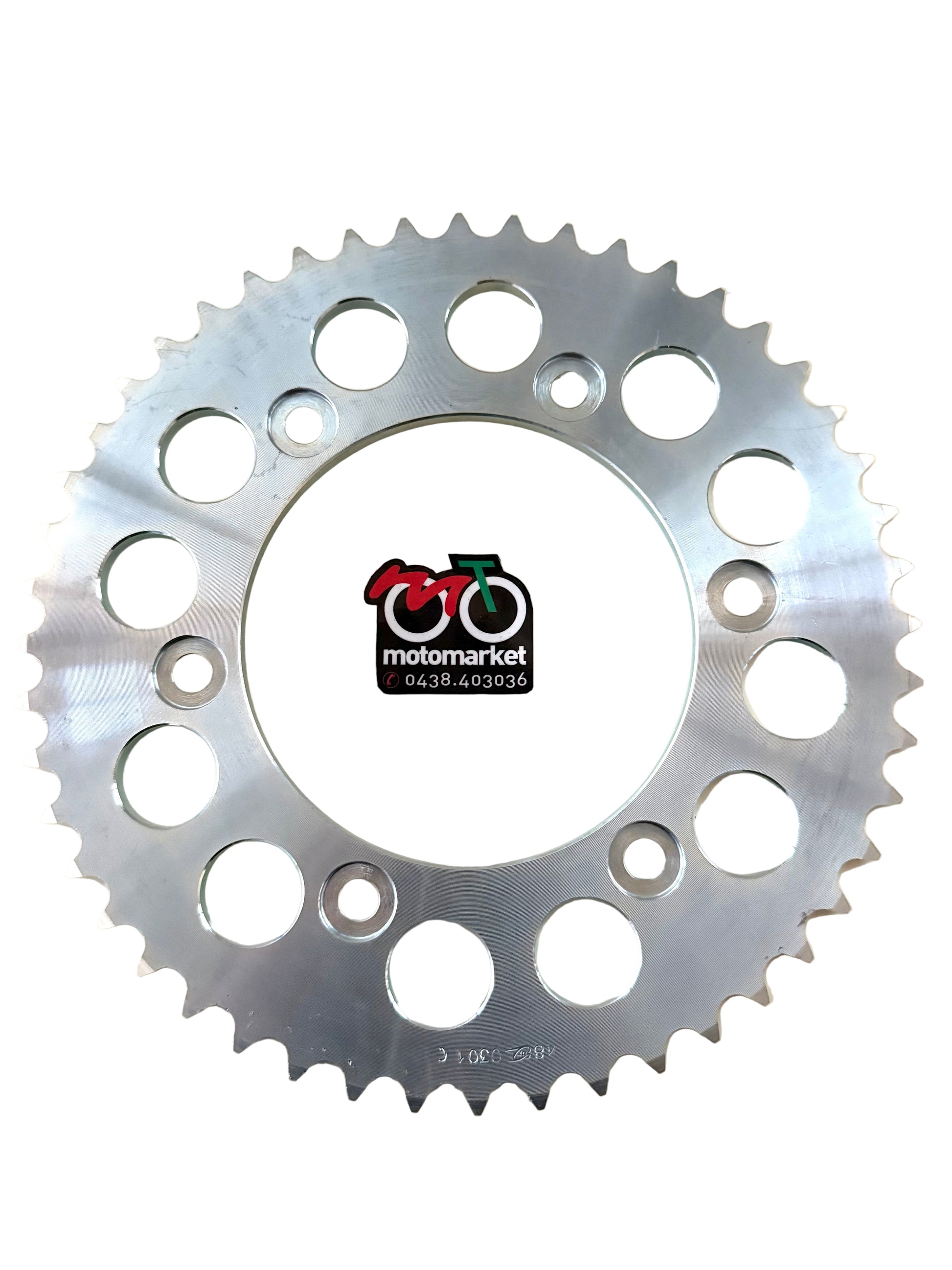 Corona Honda XR250-600-650 in ferro foro 125mm art.301-48