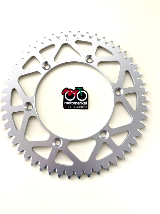 Corona Husqvarna in ergal foro da 136mm art.702-49 denti