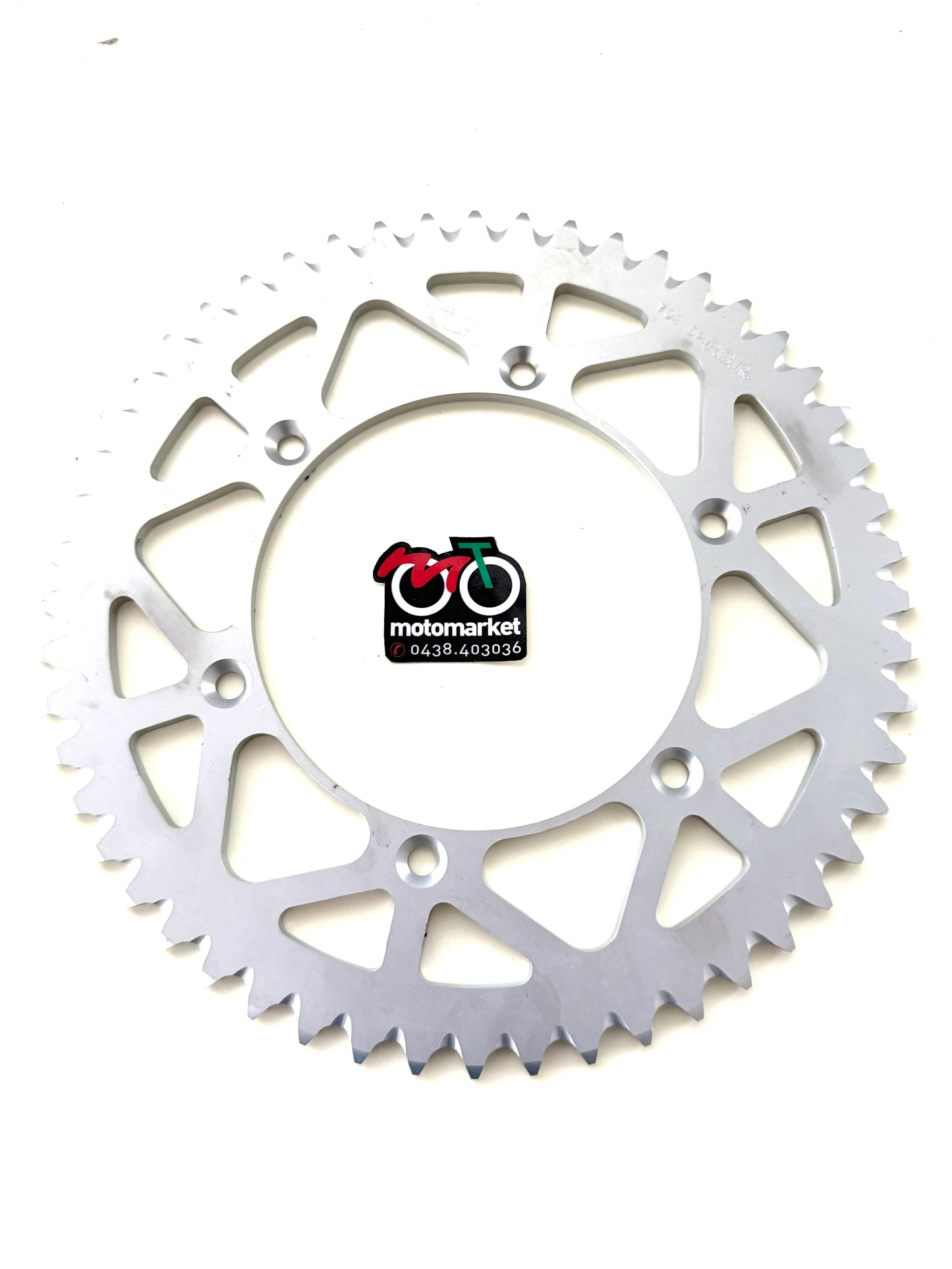 Corona Husqvarna in ergal foro da 136mm art.702-52 denti