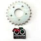 Corona ciclomotore diametro int.35 interasse fori 60mm 5 fori art.132-24