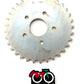 Corona ciclomotore diametro int. 35mm interasse fori 60mm 5 fori art.132-33