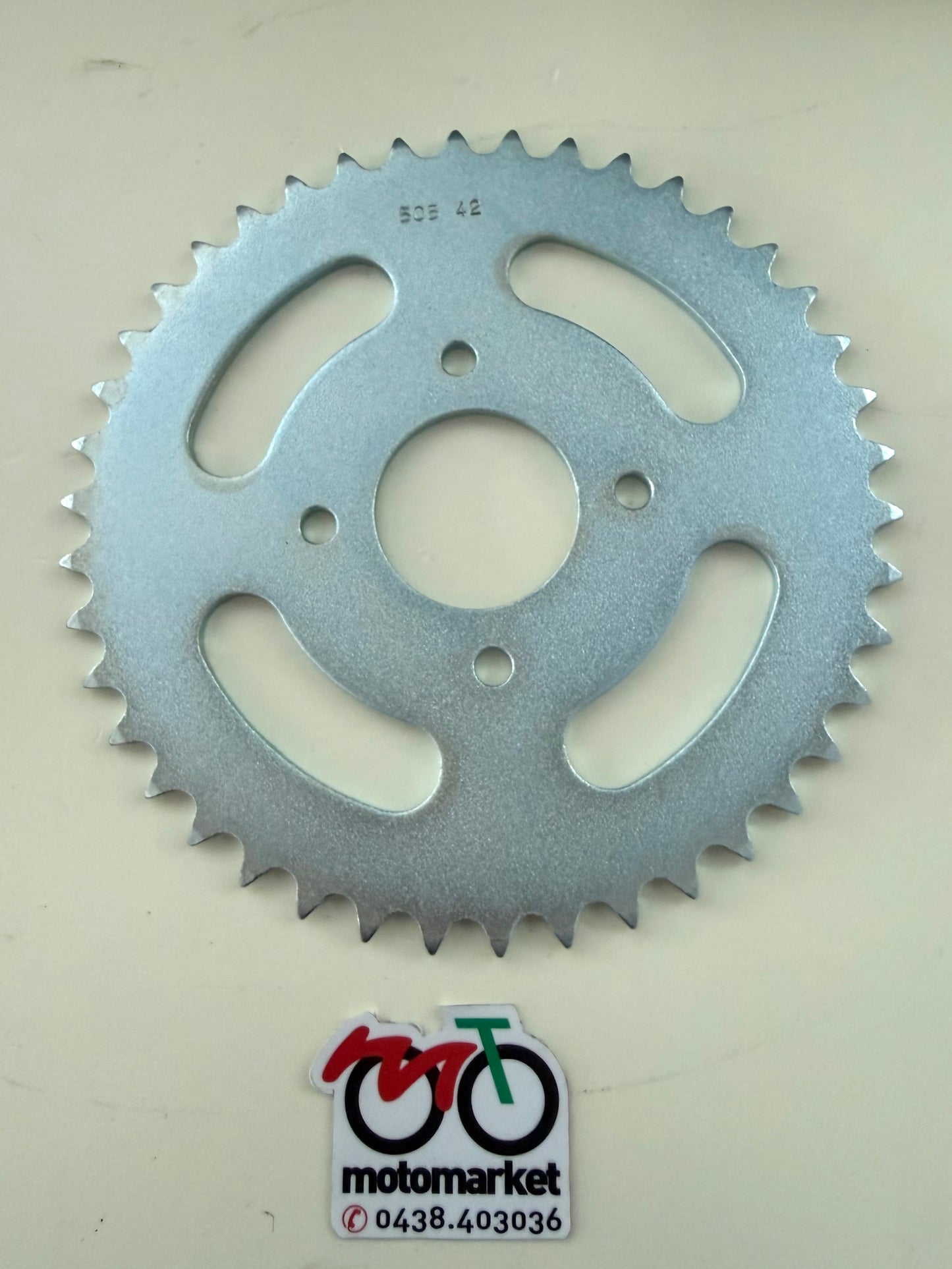Corona ciclomotore foro interno D. 42 art.505-42