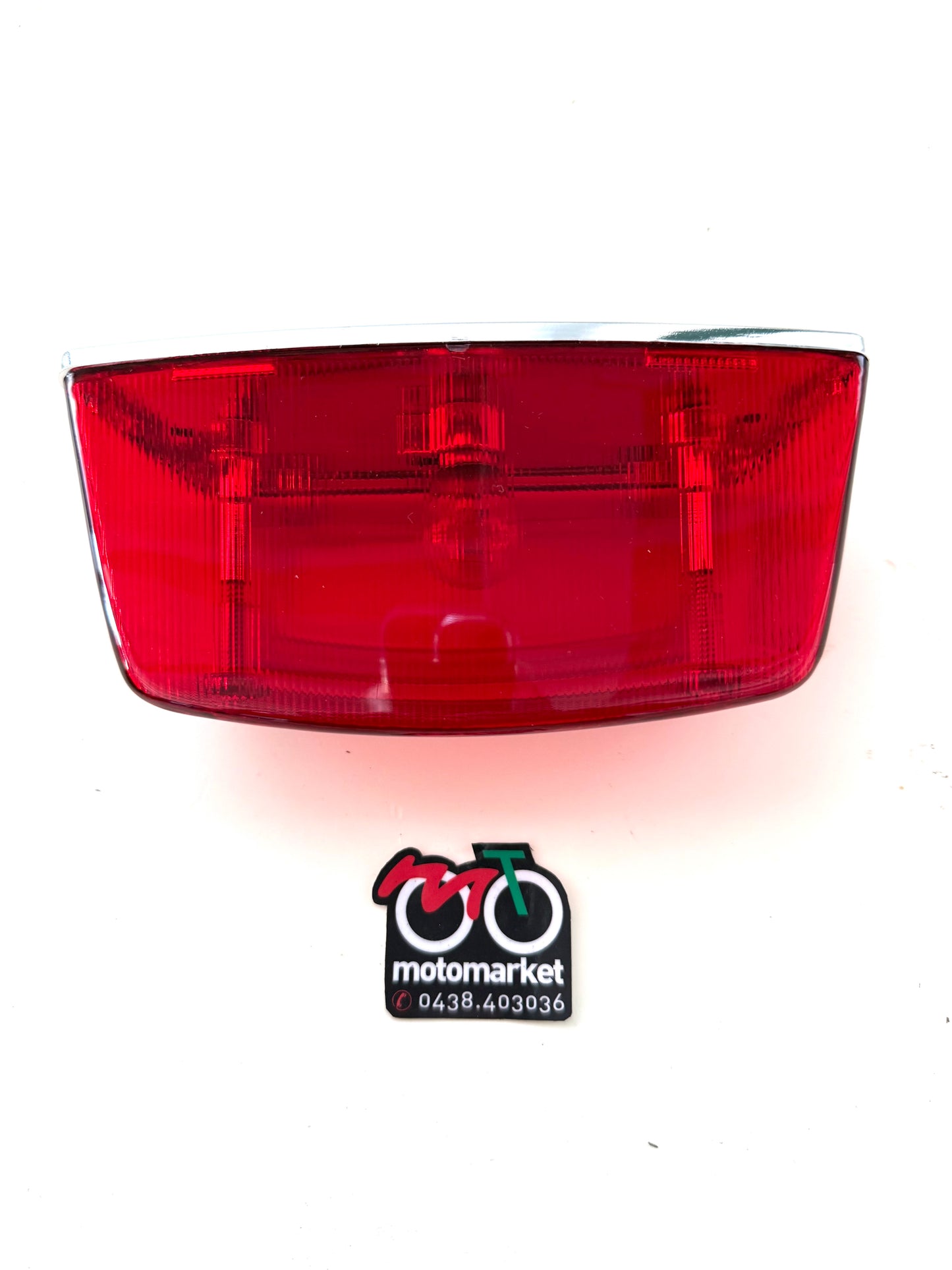 Fanalino moto standard con luce targa art.204323A