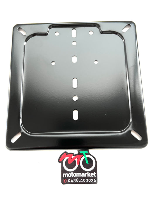 Fondello targa eupopea nera per moto art.3280NT