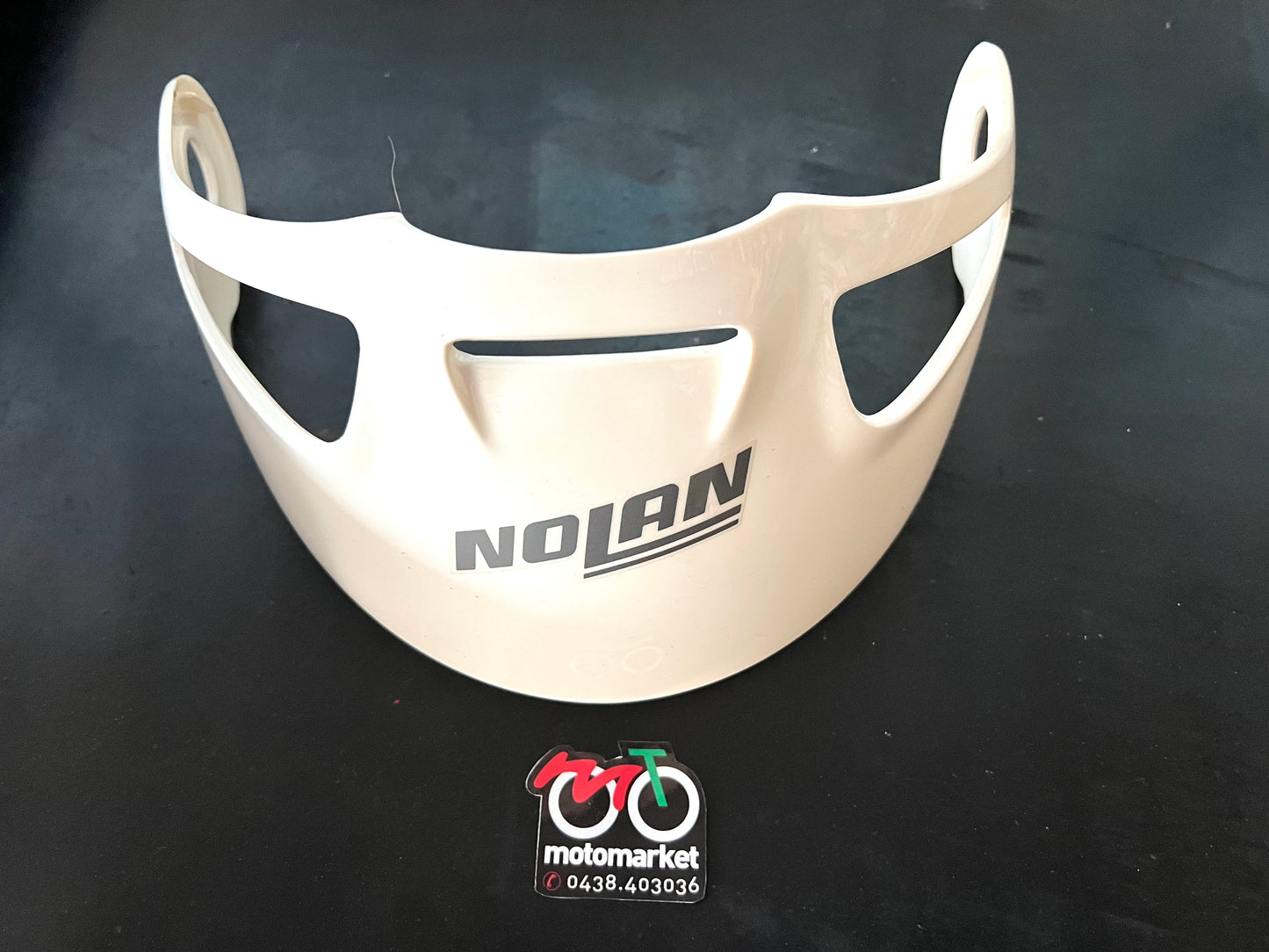 Frontino casco Nolan N30 bianco