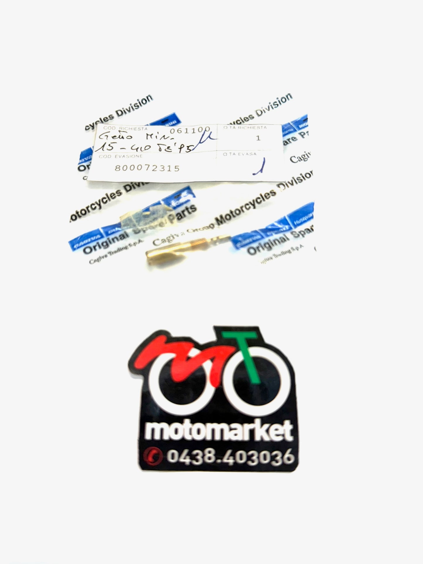 Getto minimo da 15 carburatore Mikuni Husqvarna TE410 4T art.800072315