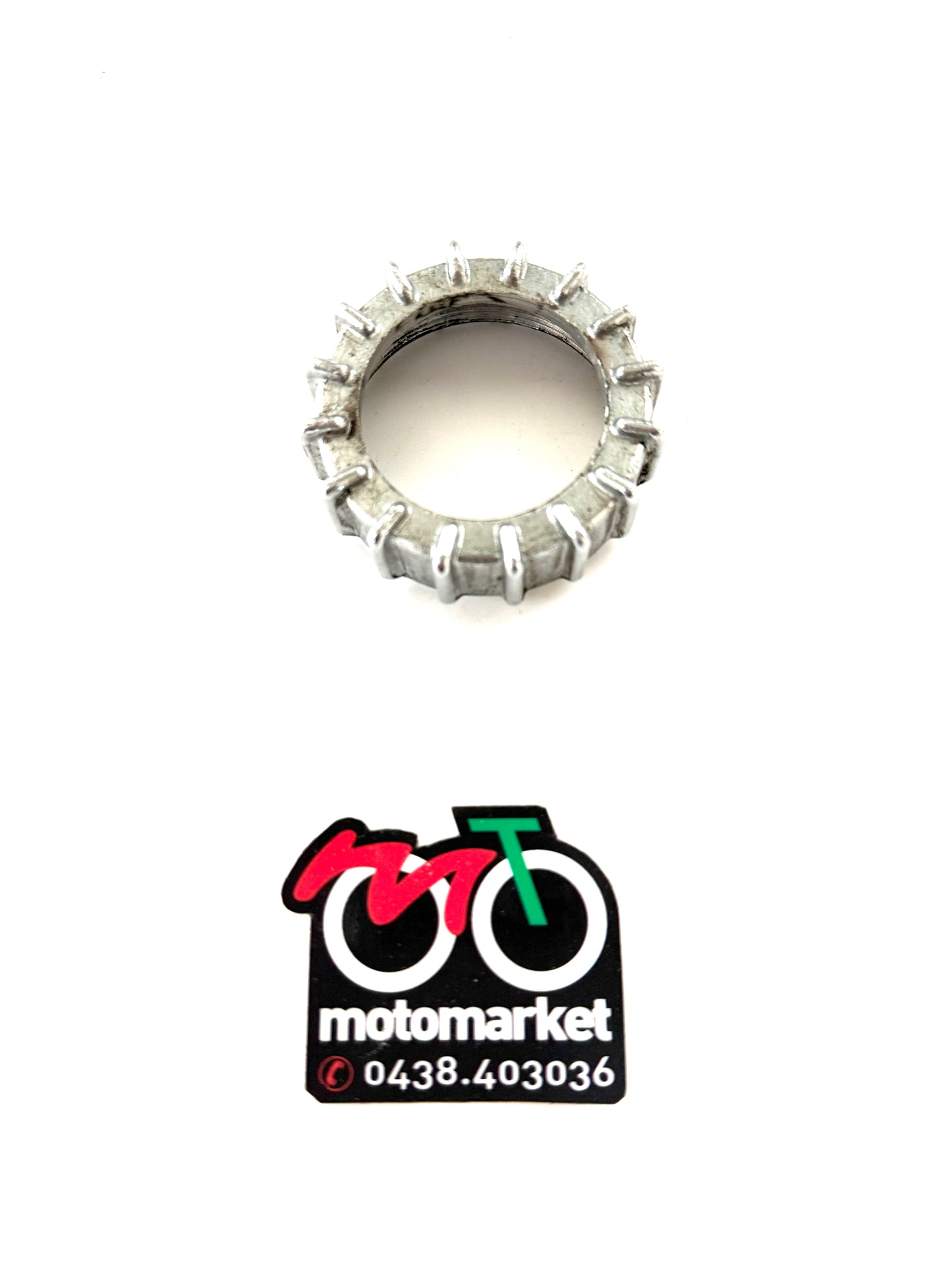 Ghiera scarico per collettore D.35mm D.int. filetto 45mm