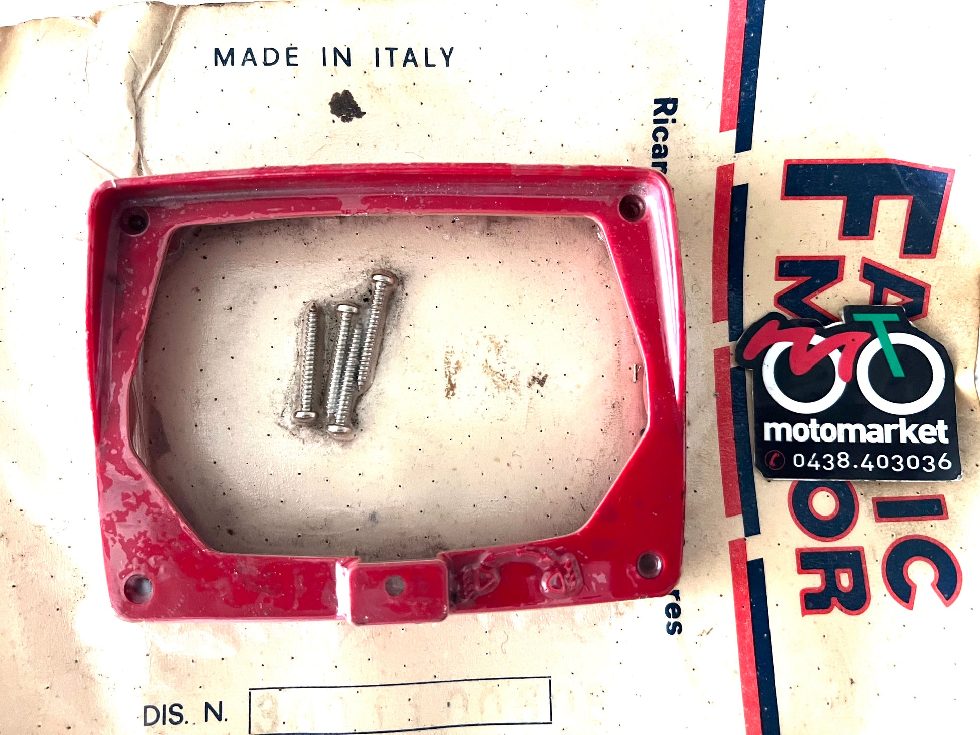 Ghiera faro Fantic 50 Trial prima serie