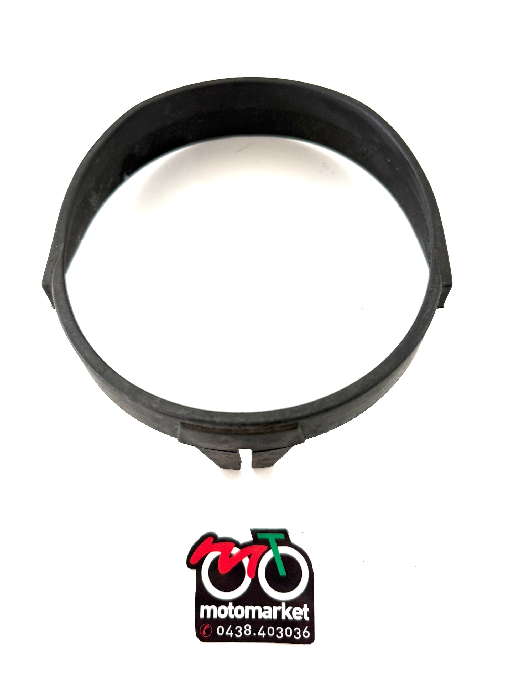 Ghiera faro anteriore nera Vespa PK in plastica