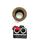 Ghiera supporto marmitta ciclomotore per collettore D.25mm filetto D.32mm art.580