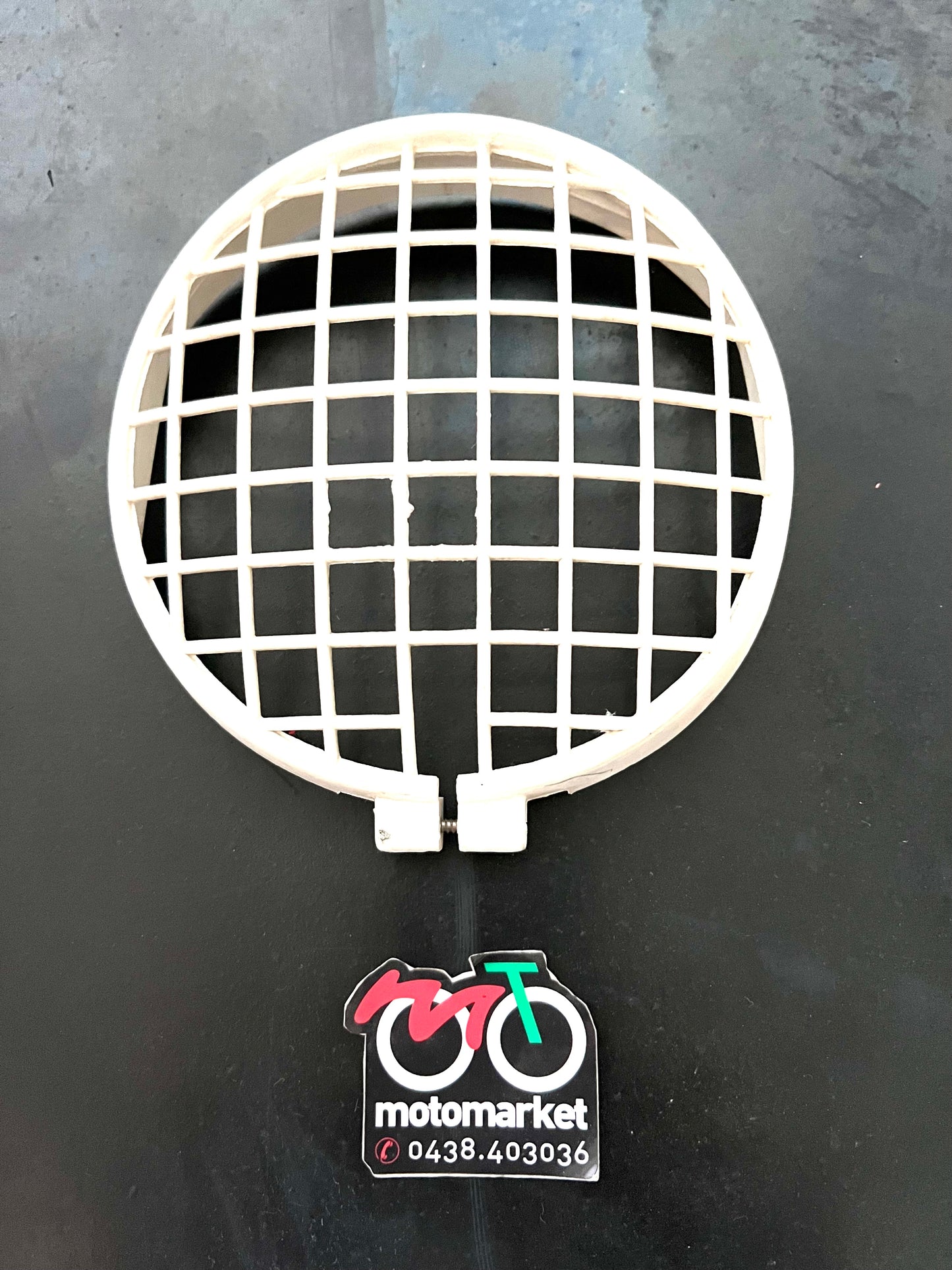 Griglia faro bianca Vespa 125 Primavera-ET3