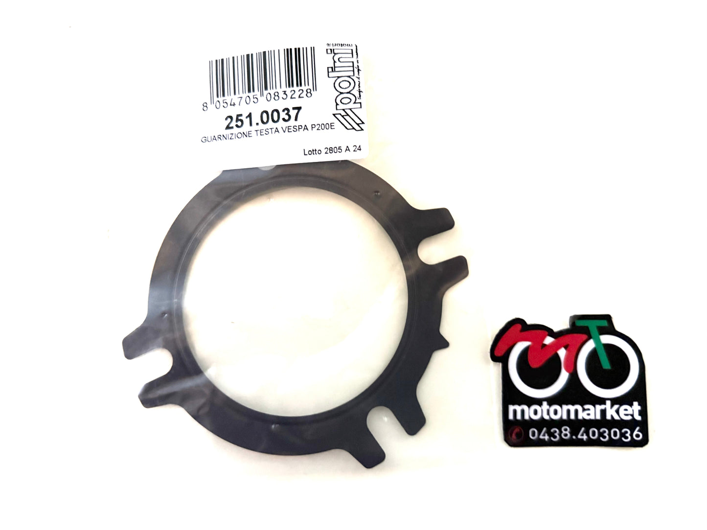 Guarnizione testa modifica Polini Vespa PE 200 art.2510037