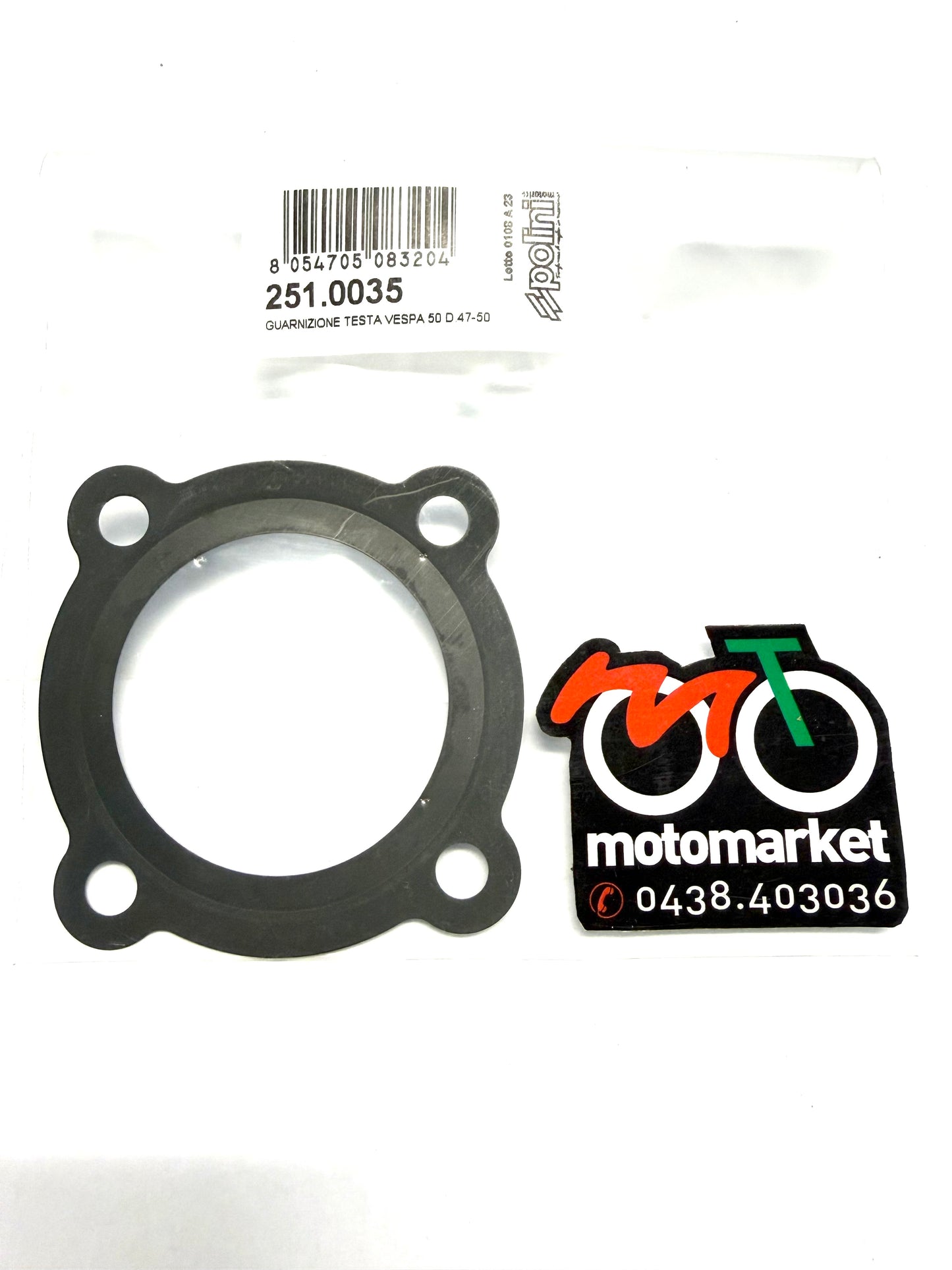 Guarnizione testa per modifica Polini Vespa D.47-50 art.2510035