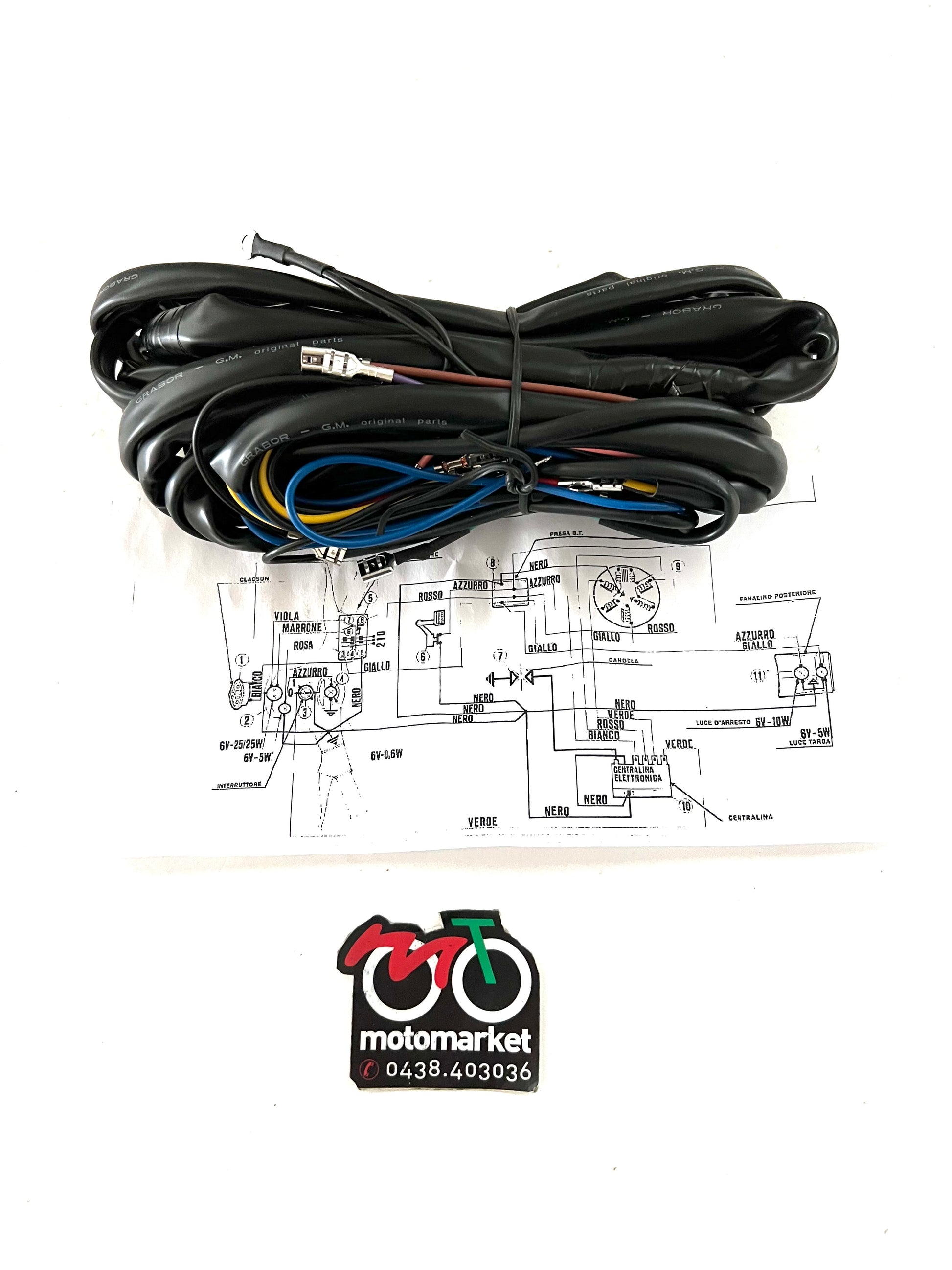 Impianto elettrico Vespa 125 ET3 art.9603