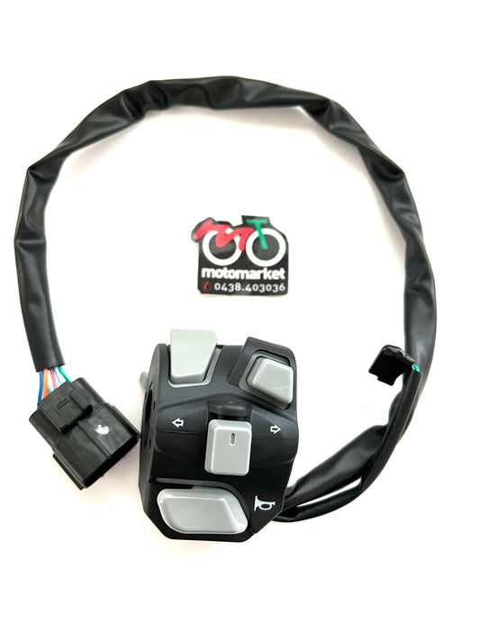 Interruttore luci SX Zontes G1 125cc art.1184200-184000