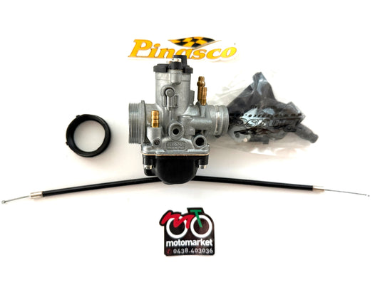 Kit carburatore Pinasco D.19 scooter Aprilia SR-Beta ARK-Malaguti F12-F15-Yamaha Aerox 50cc