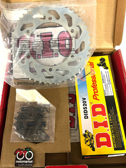 Kit catena DID Honda 650 Dominator 1992/96 Z15-47 art.372836000