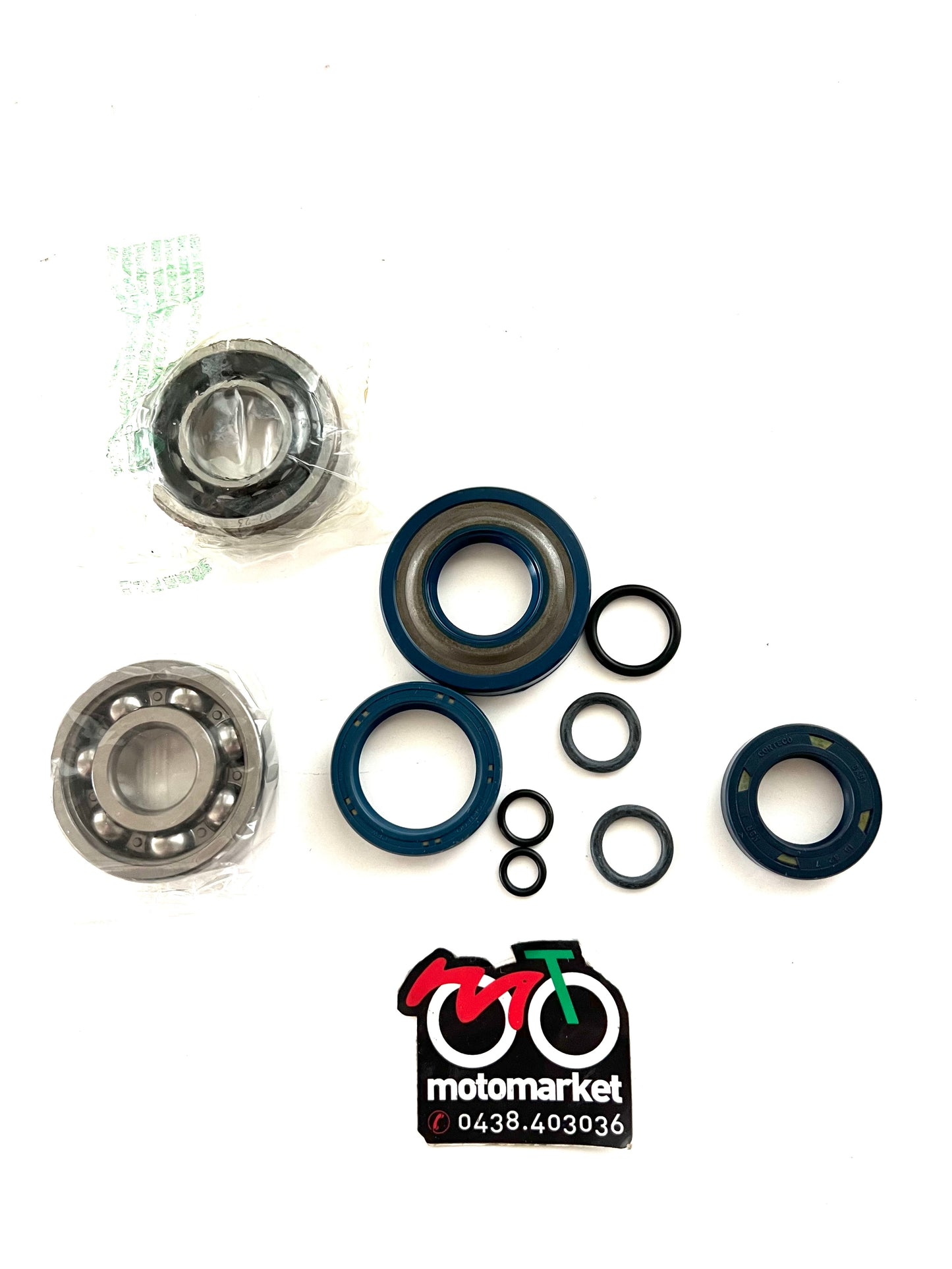 Kit cuscinetti e paraoli albero motore Vespa 125 Primavera-ET3
