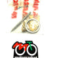 Kit getto, lamella e accessori per taratura modifica Peugeot 104 art. 202933