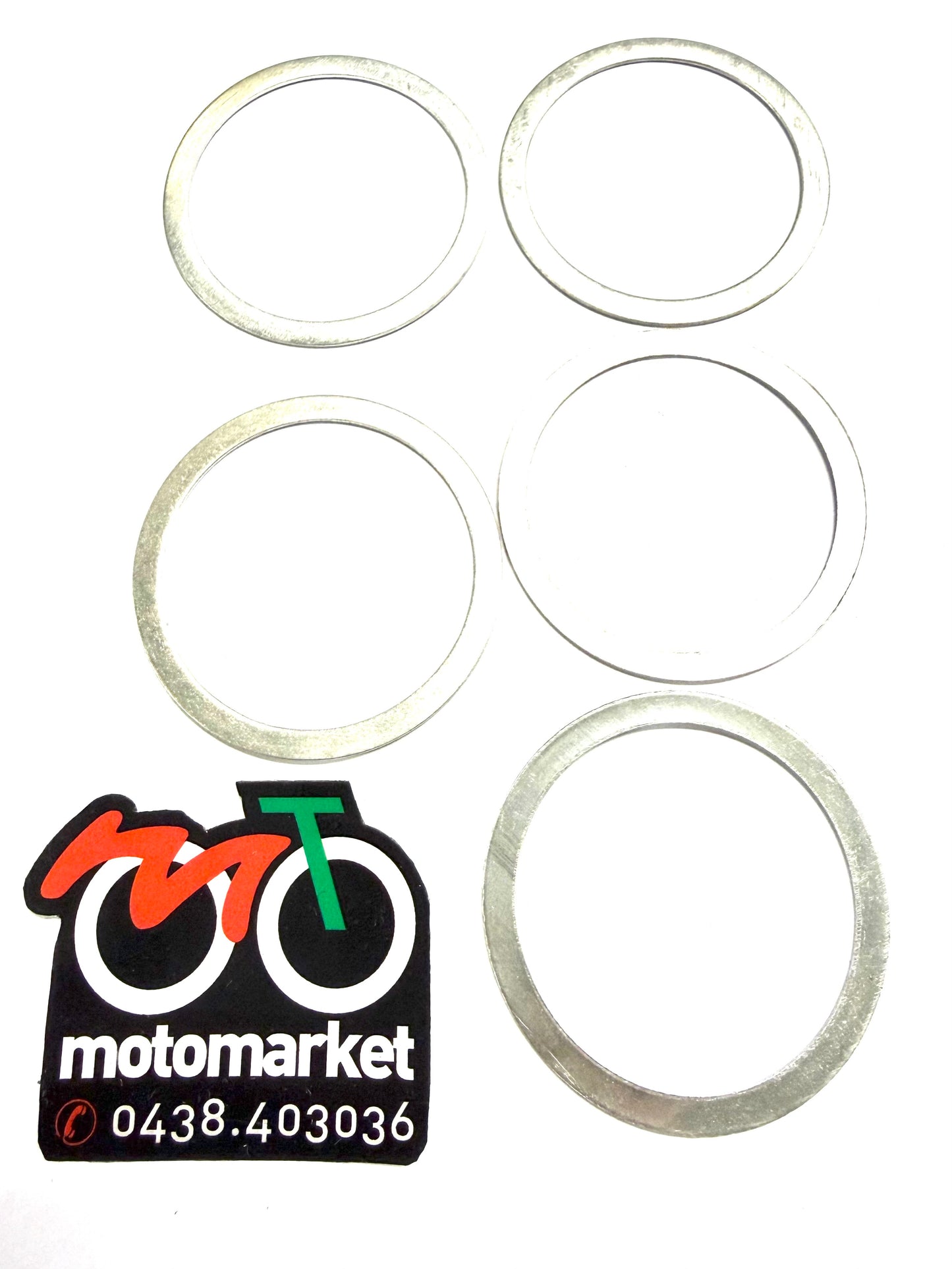 Kit 5 guarnizioni testa Beta 50cc 5 marce diametro 40X48 art.5290