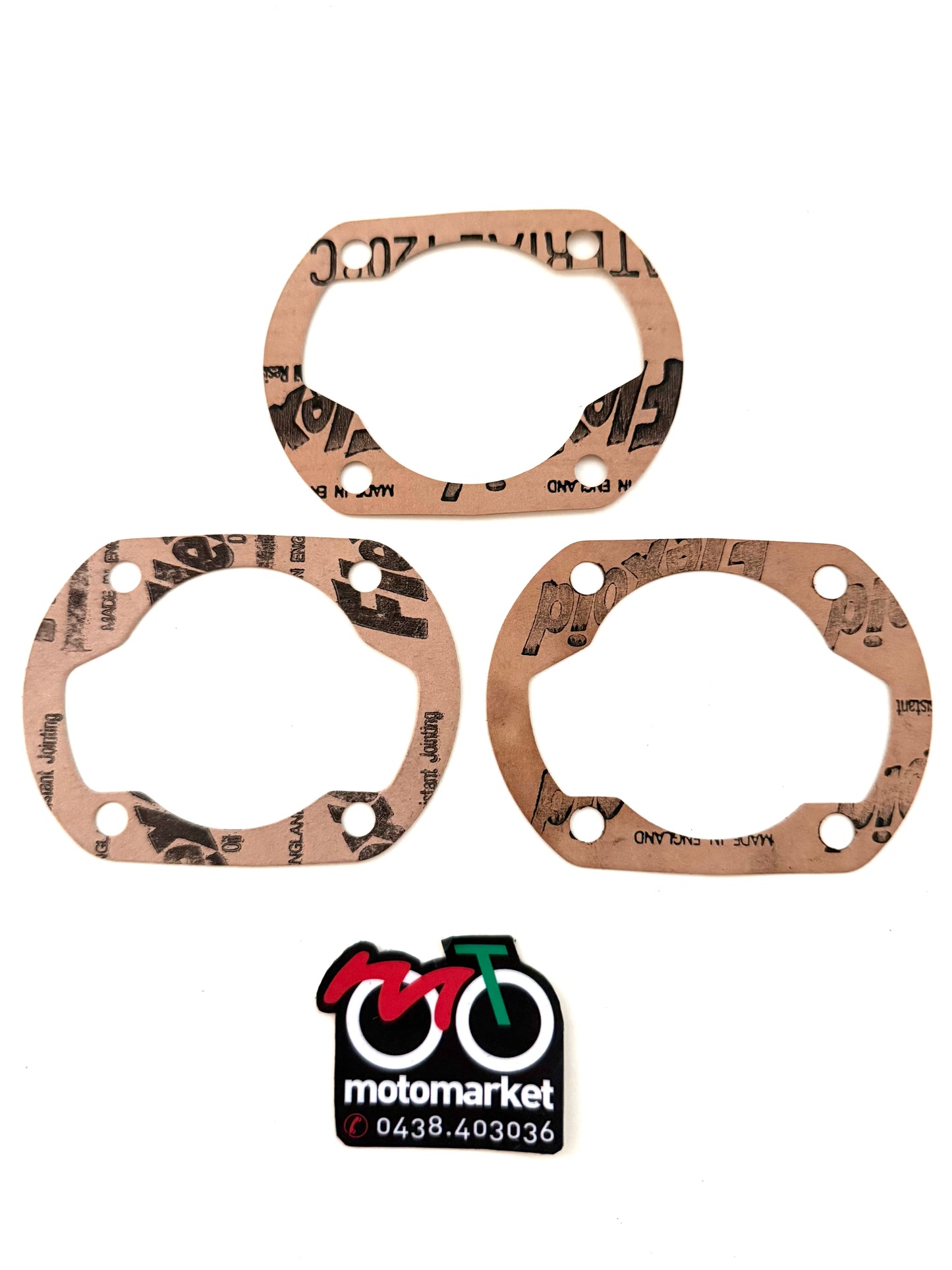 Kit 3 guarnizioni base cilindro  Franco Morini T4-GS-GSA 50cc art.3014