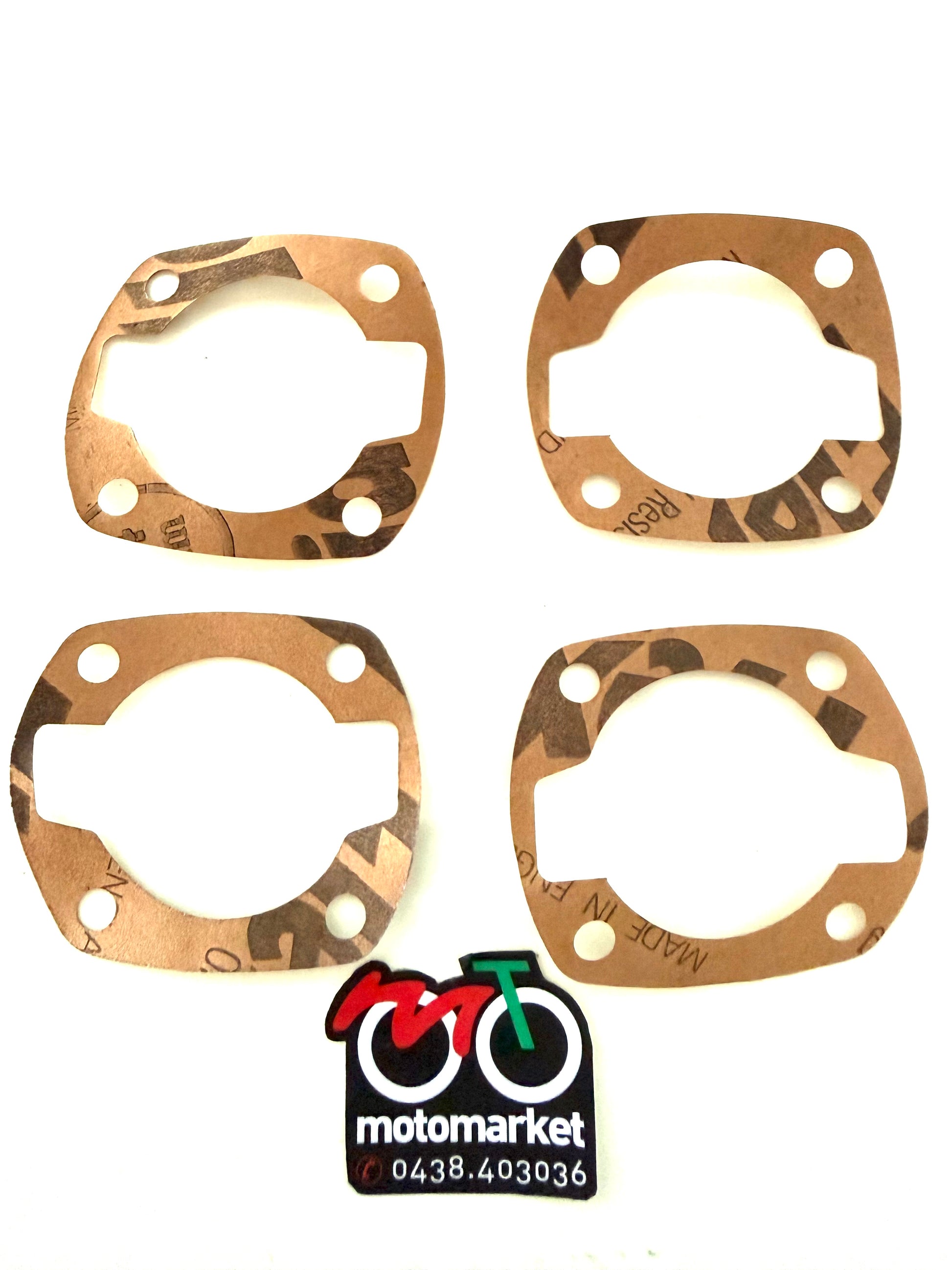Kit 4 guarnizioni base cilindro Atala Califfo 50cc art.5010