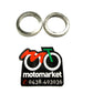 Kit 2 guarnizioni scarico Malaguti F10-F12-F15 50cc D.25X34 art.9170