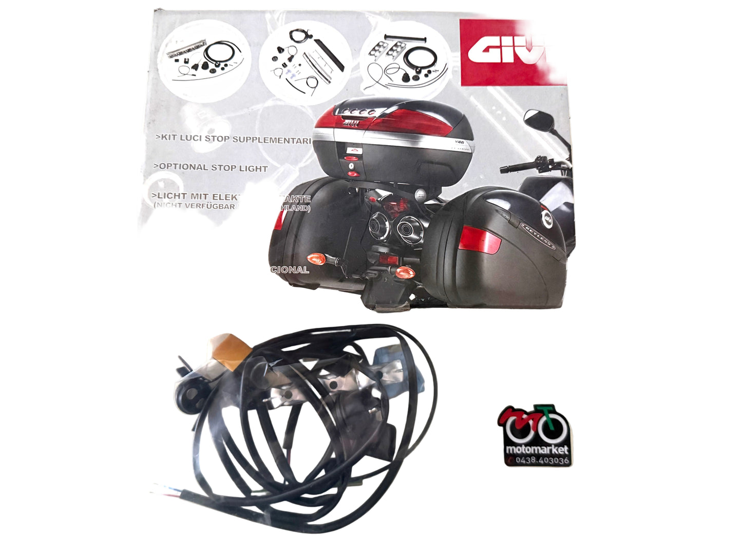 Kit luci stop supplementare bauletto Givi E30 art.E104
