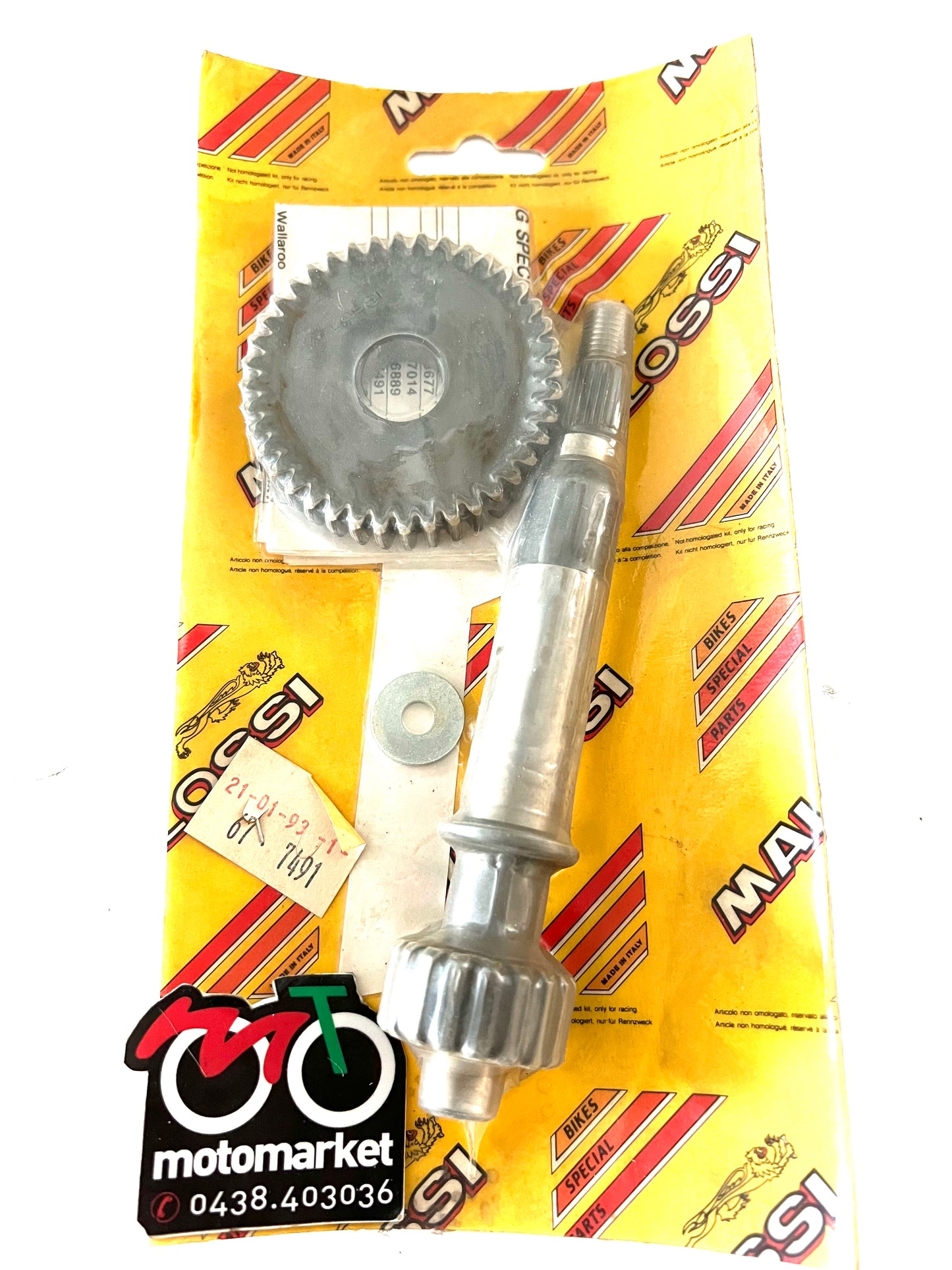 Kit rapporti allungati 18/40 Malossi Cagiva City 50cc art.677491