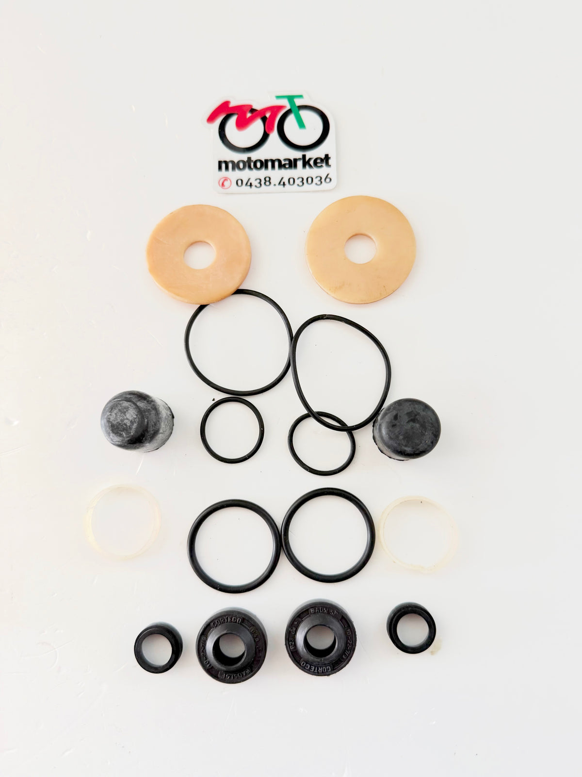 Kit revisione ammortizzatori Marzocchi AGT D.10mm art.5403
