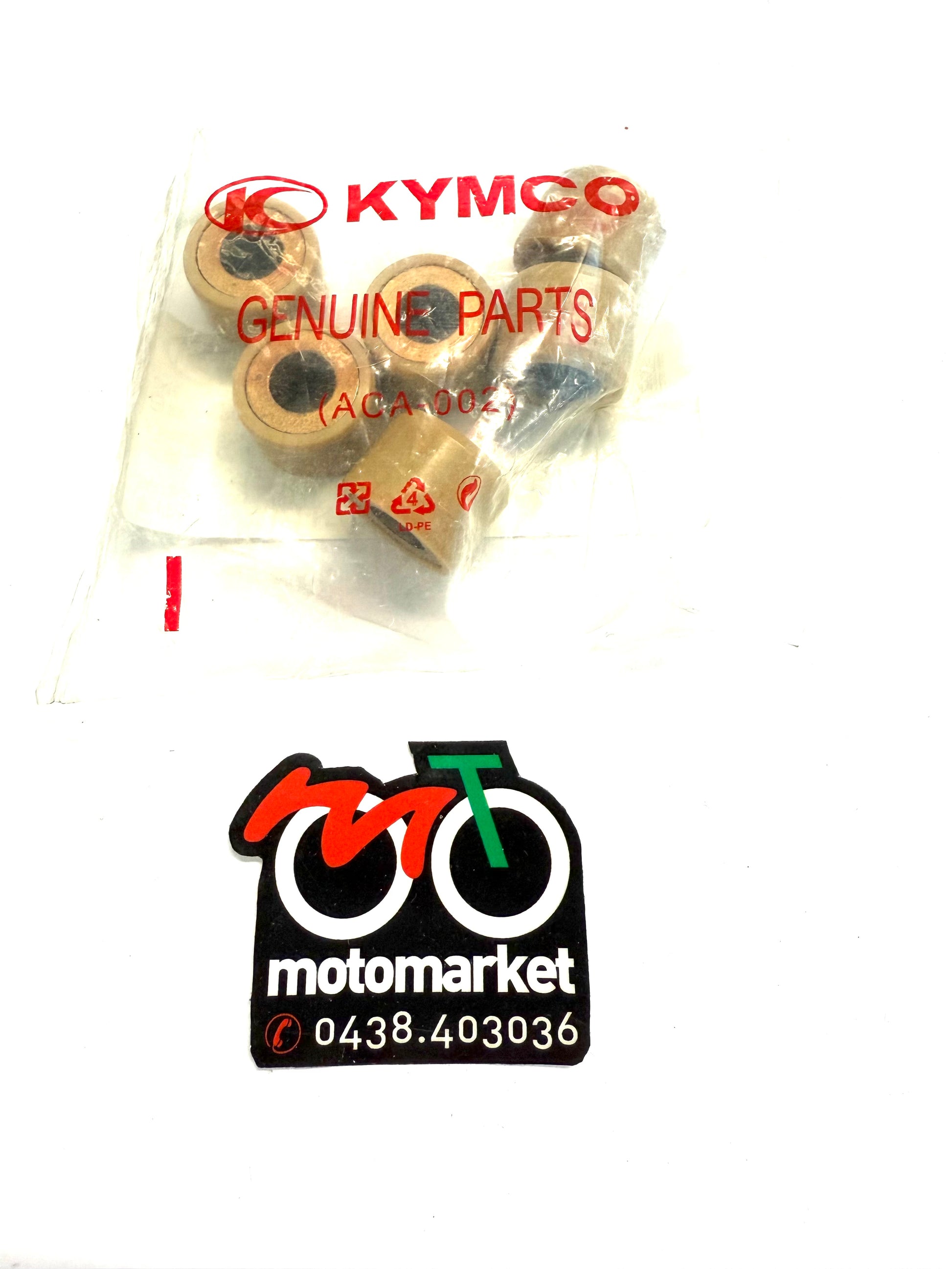 Rulli variatore Kymco Dink 125-200cc Euro 3 2006/07 art.00128178