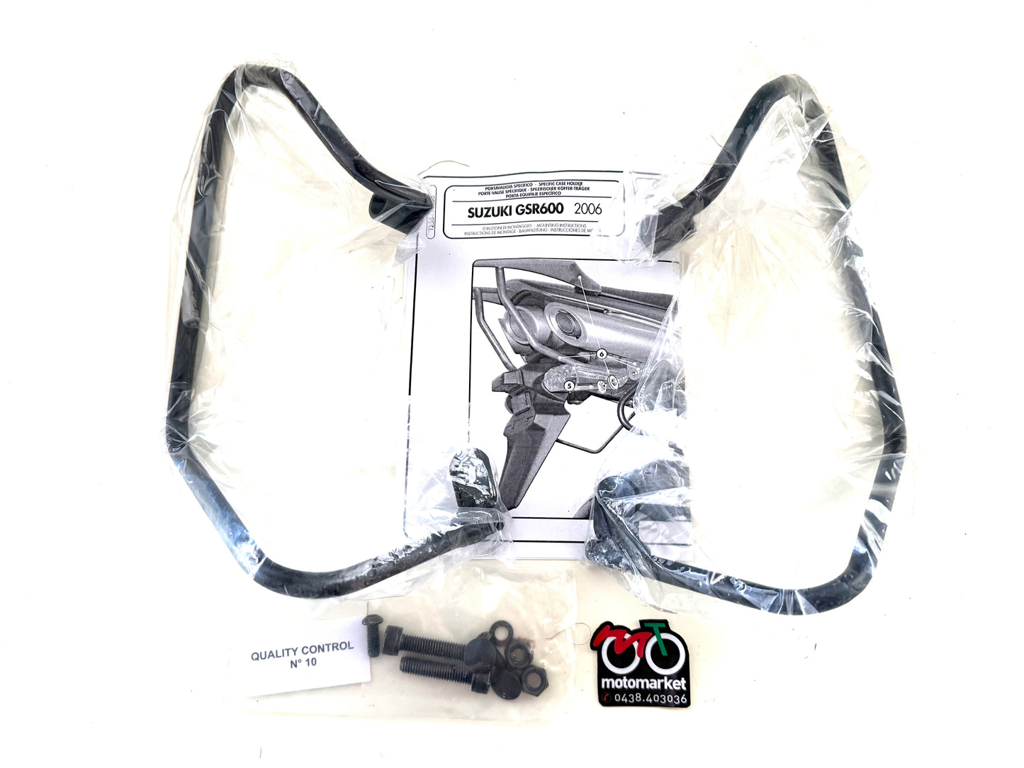 Kit telaietti per borse laterali soffici Suzuki GSR600 2006/11 art.T255