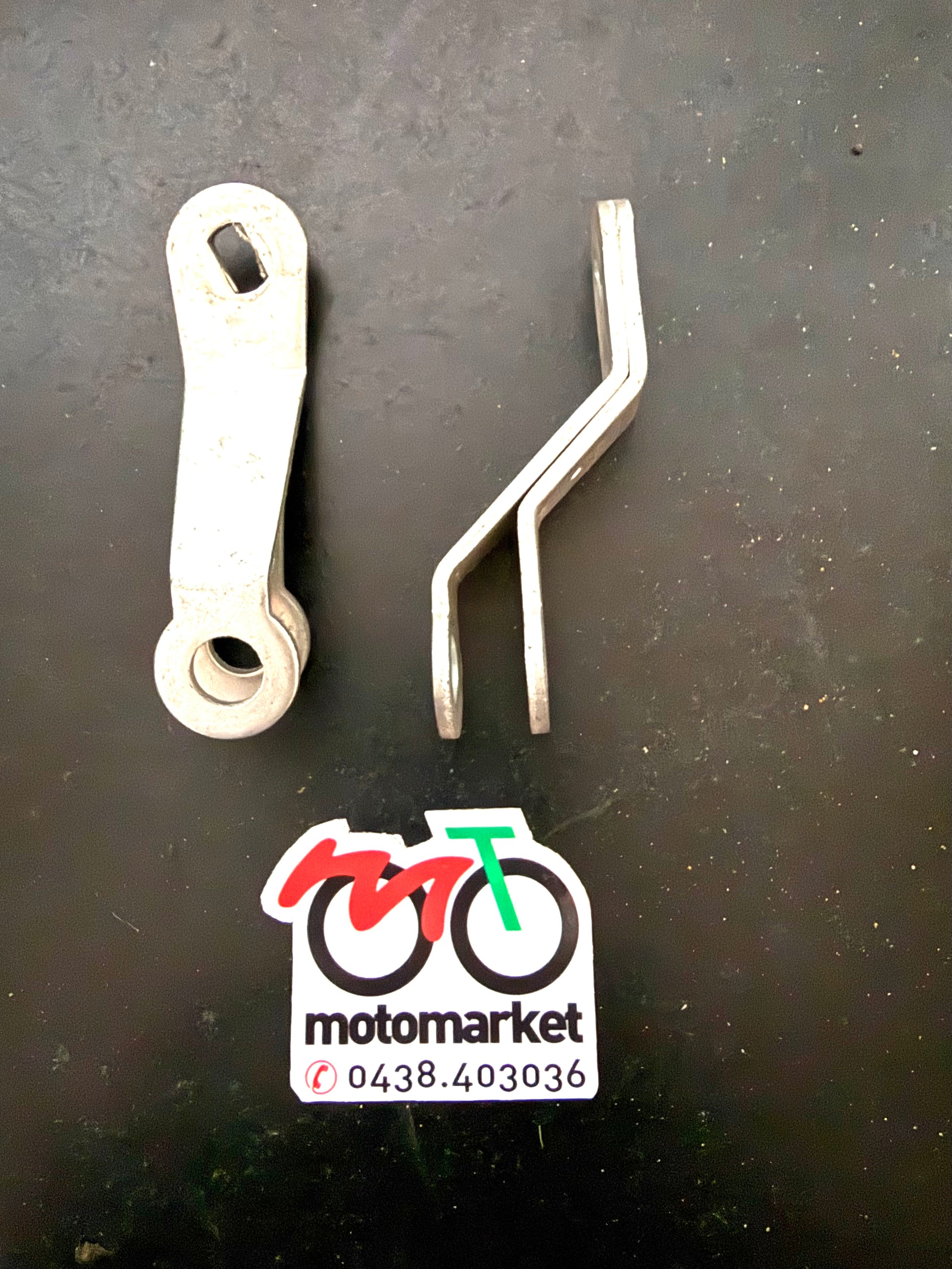 Leva freno posteriore piatto portaceppi Grimeca per ciclomotori art. 154